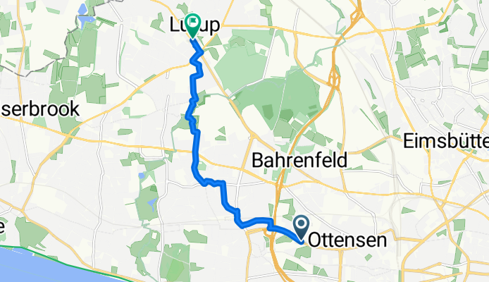 Griegstraße nach Lüttkamp