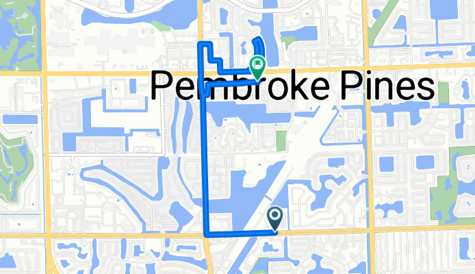 N Preserve Way, Miramar to NW 108th Ave, Pembroke Pines