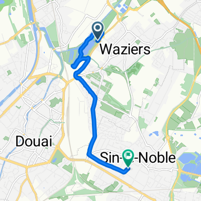 De Route de Tournai à Rue Jules Guesde 116B