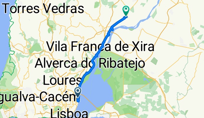 Avenida Dom João II 02.2.1I to Rua Engenheiro Moniz da Maia