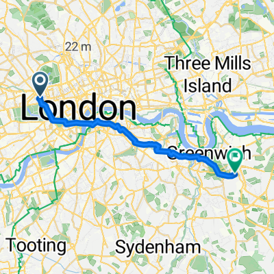 Nutford Place, London to Kidbrooke Grove, London