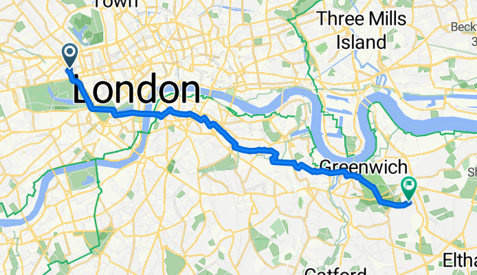 Nutford Place, London to Kidbrooke Grove, London