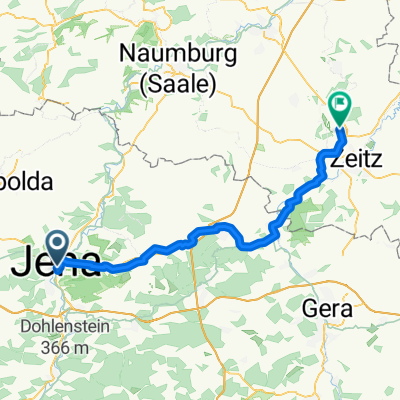 Von Jena bis Theißen