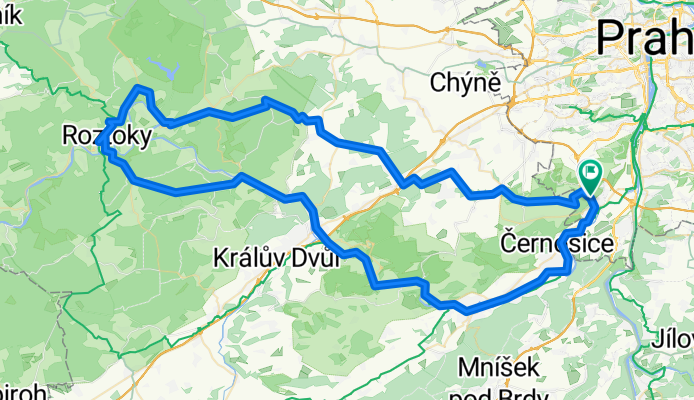 K Cementárně 1b do K Cementárně 1b