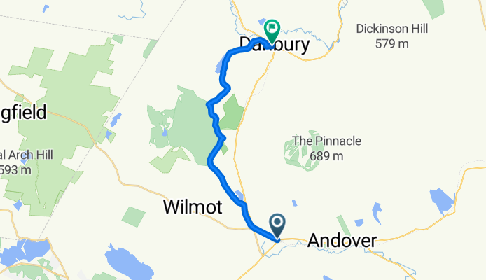 Route to Danbury