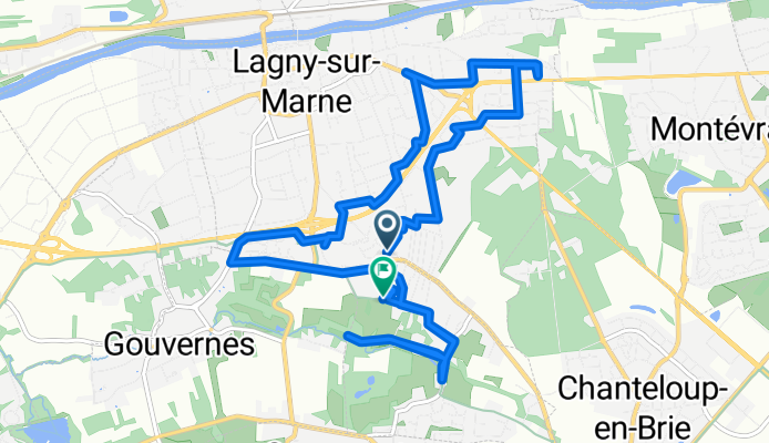 De Rue Maillard à Rue de l'Orme Bossu