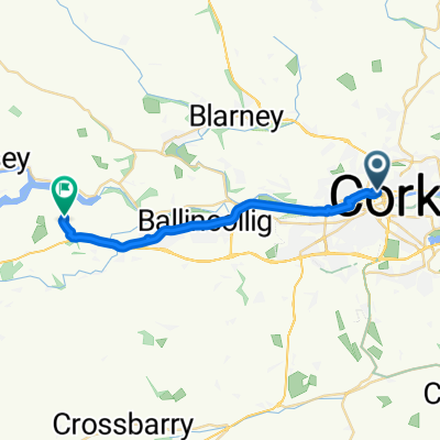 Route from Coburg Street