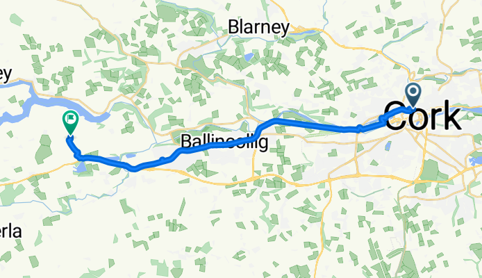 Route from Coburg Street