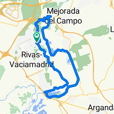 2º Intento Ruta en Rivas-Vaciamadrid