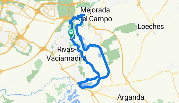 2º Intento Ruta en Rivas-Vaciamadrid