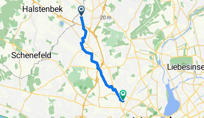 Herzog-Alf-Weg, Hamburg nach Mennonitenstraße, Hamburg