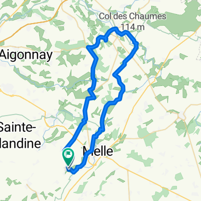 Route in Saint-Romans-lès-Melle
