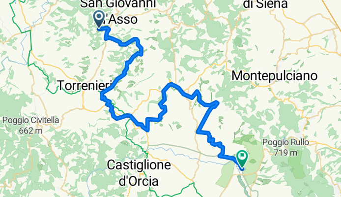 San Giovanni d'Asso - Chianciano Terme