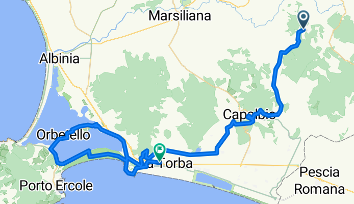 Manciano - Orbetello Scalo