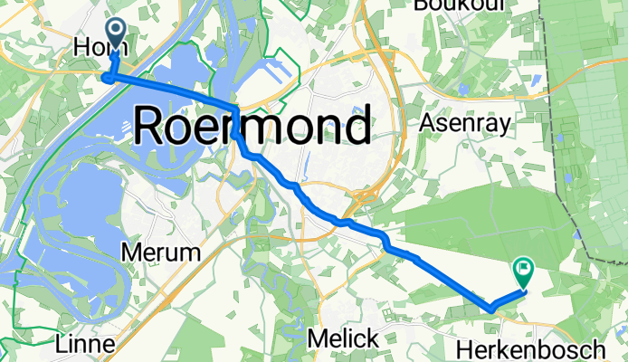 Kasteelstraat, Horn to Veldweg, Herkenbosch