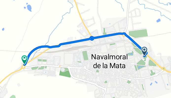Calle de Zamora, Navalmoral de la Mata a Carretera de Madrid, Navalmoral de la Mata