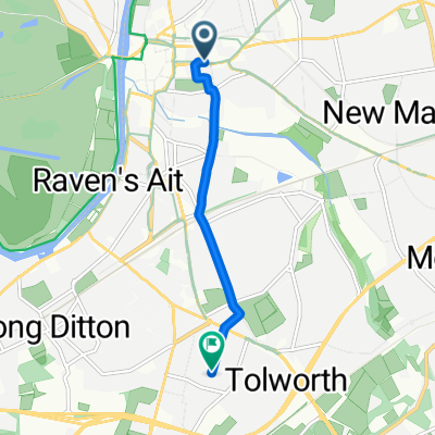 Kingston upon Thames, Kingston Upon Thames to Oakleigh Mews, Surbiton