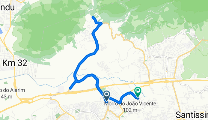 Estrada do Pedregoso, Rio de Janeiro a QD 27, Rio de Janeiro