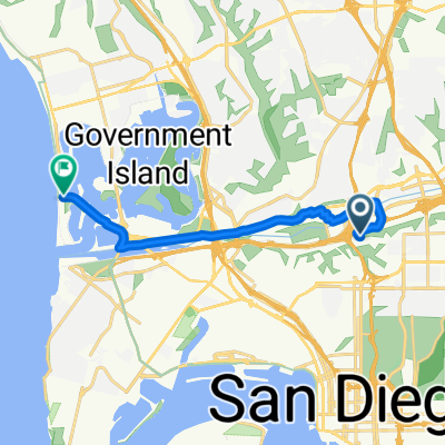 Camino Del Rio S, San Diego to Mission Beach, San Diego
