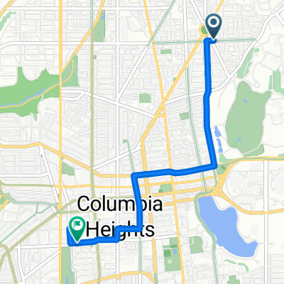 Fourth St NW, Washington to Girard St NW, Washington