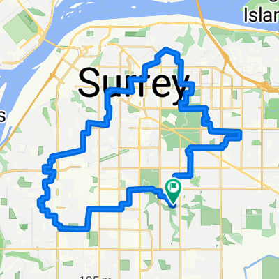 33 km North Delta Whalley Guildford Fleetwood