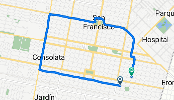 -31.437, -62.077 a -31.437, -62.077