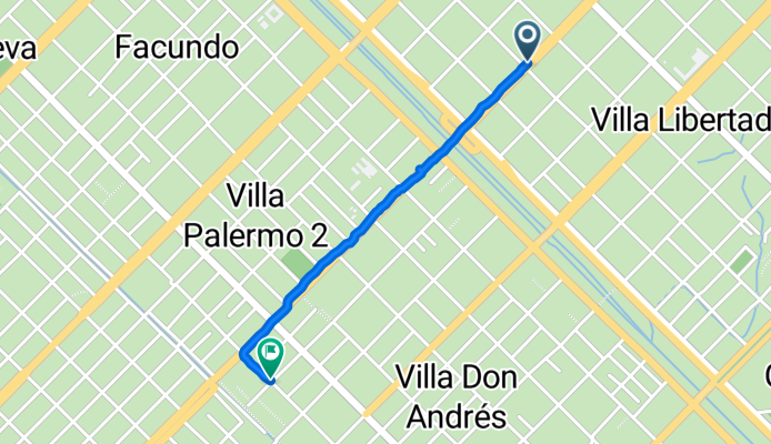 Ruta desde Las Heras