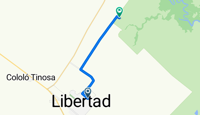 Ruta desde Puntas de Flores