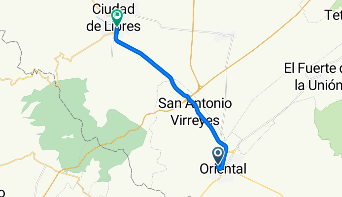 Ruta deportiva en