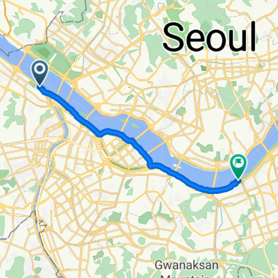 올림픽대로, 서울특별시에서 잠원동, 서울특별시까지
