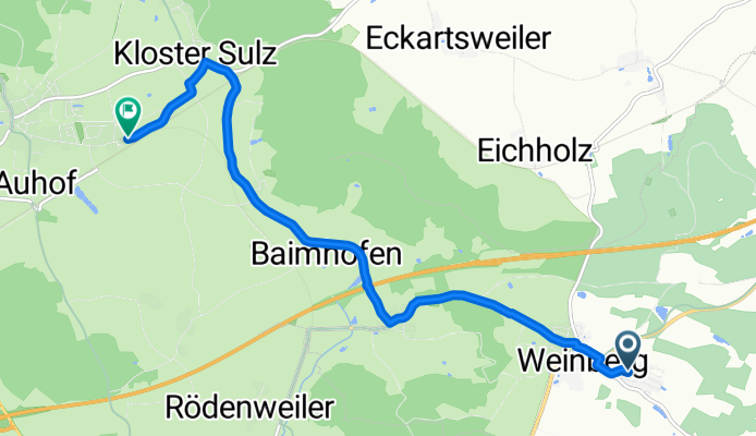 Seelachweg nach Dombühl
