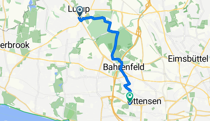 Luruper Hauptstraße 114J nach Behringstraße