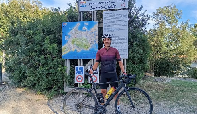 Foto 1 de la ruta de Bikemap "ASCENSO AL MONT SAINT-CLAIR"