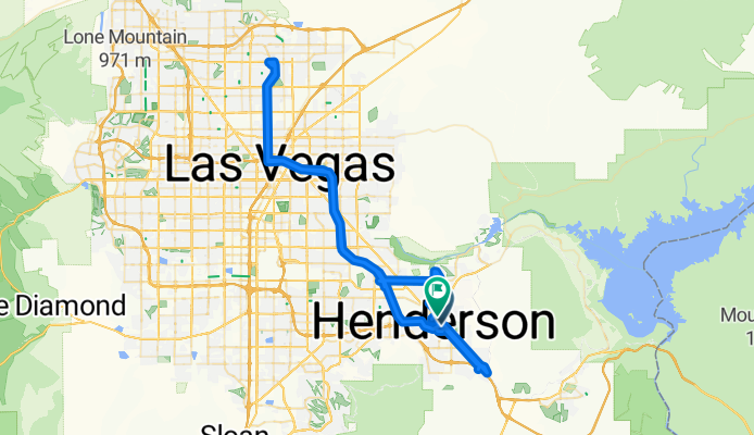 Kansas Avenue to East Lake Mead Parkway