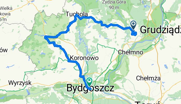 Laskowice - Sempólno Krajeńskie - Bydgoszcz