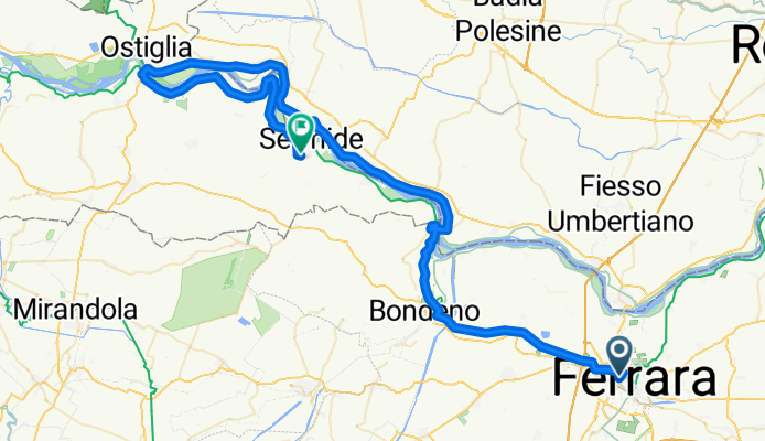 Da Ferrara a Sermide e Felonica