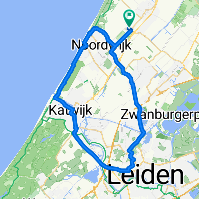 Hotel bis Leiden, Strand und zurück