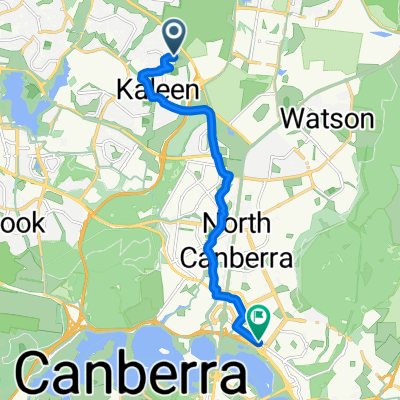 Pasmore Cl, Kaleen to Constitution Ave, Parkes
