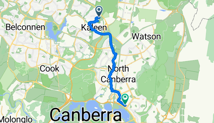 Pasmore Cl, Kaleen to Constitution Ave, Parkes