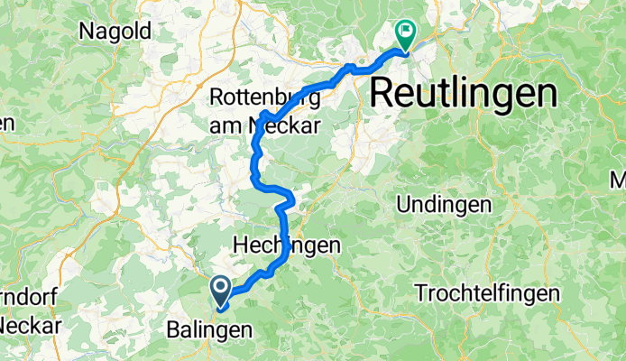 Balingen - Tübingen