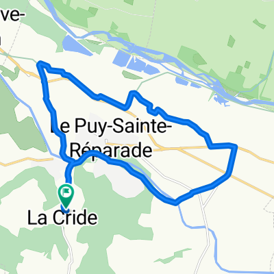 De Route de la Cride à Route de la Cride