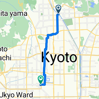 亀岡行き 二条駅迄