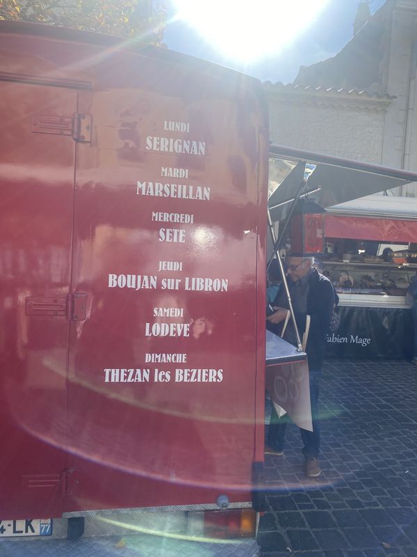 Chemin des Tresses, Portiragnes to Place du 14 Juillet, Marseillan