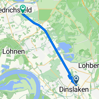 Dinslaken nach Hugo-Mueller-Straße