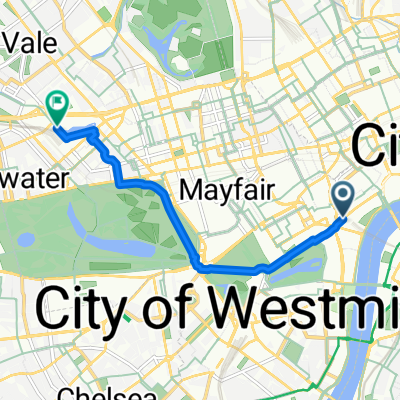 Charing Cross to Paddington