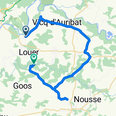De Chemin d'Arrepiart à Route du Marensin