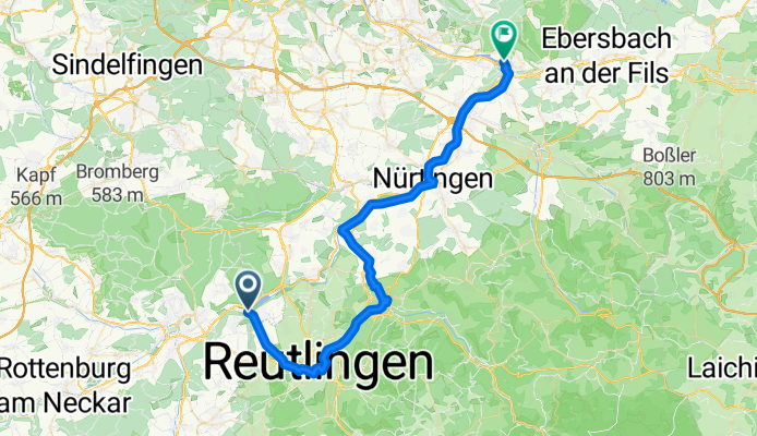 Tübingen - Plochingen