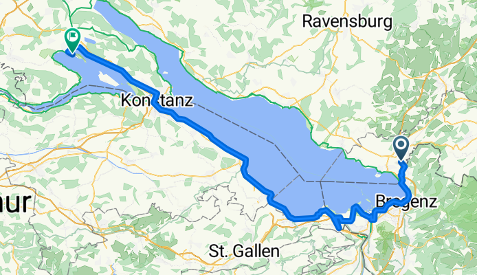 Von Sigmarszell bis Radolfzell am Bodensee 1.1