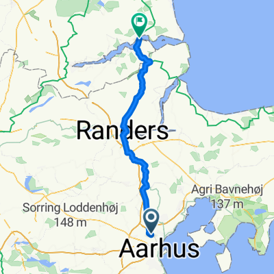 Ebeltoft - Hadsten + Hadsten - Gistrup (1/2)