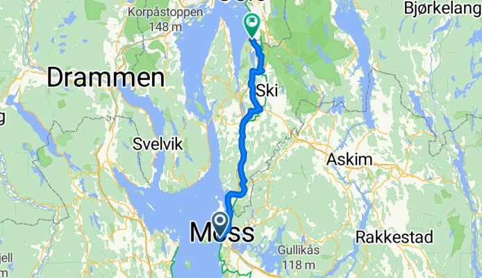 Moss - Oslo